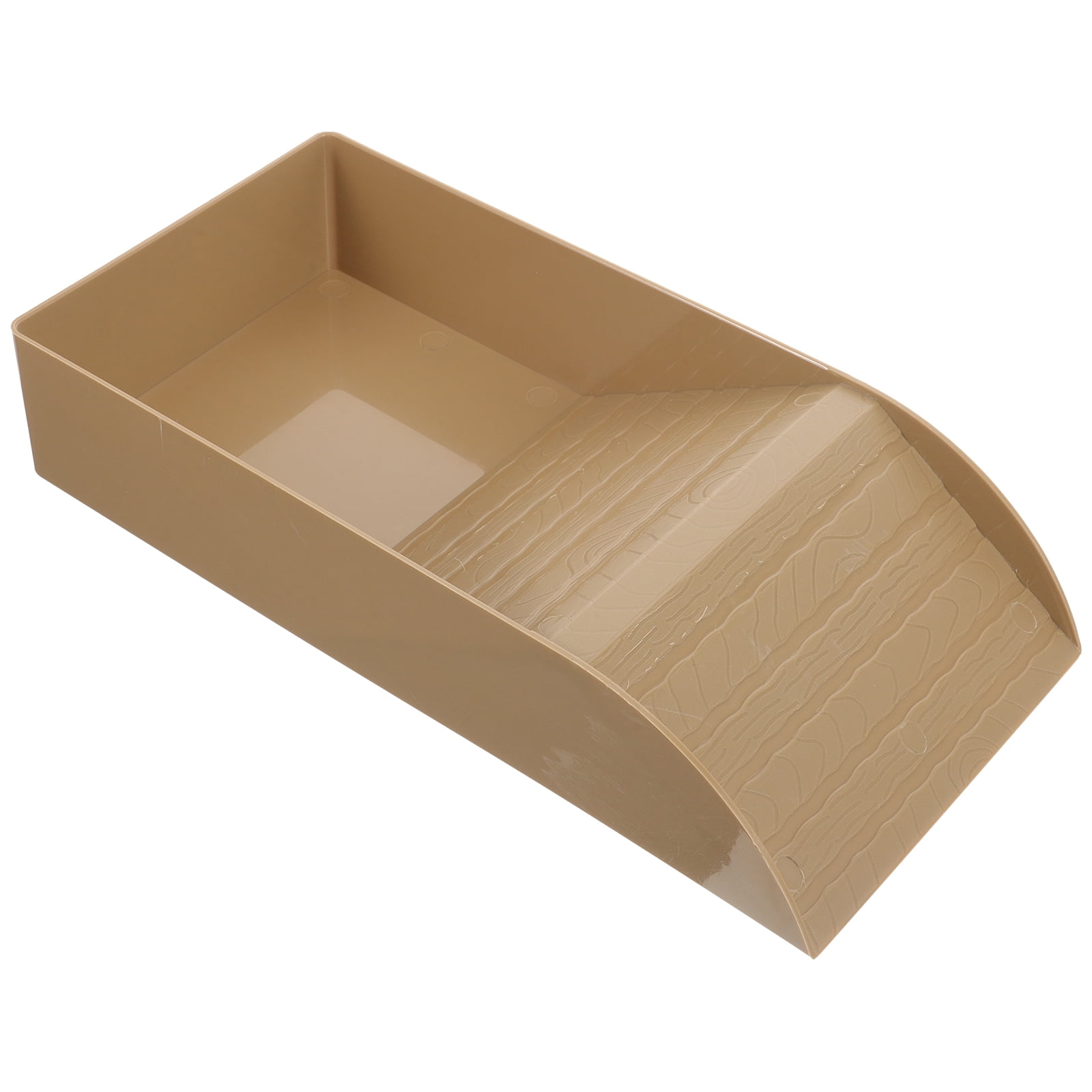 Jibingyi Reptile Feeding Dish with Ramp Turtle Basking Platform Multi