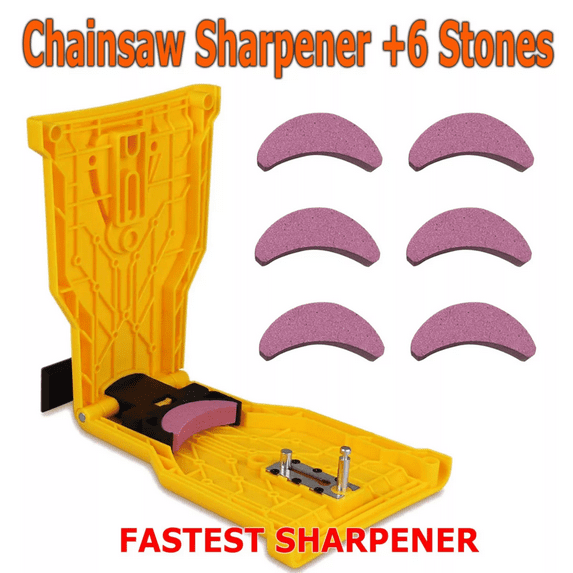 Jicanghai Chainsaw Teeth Sharpener 14-20in Chain Saw Blade Bar Fast Sharpening Stone Tool