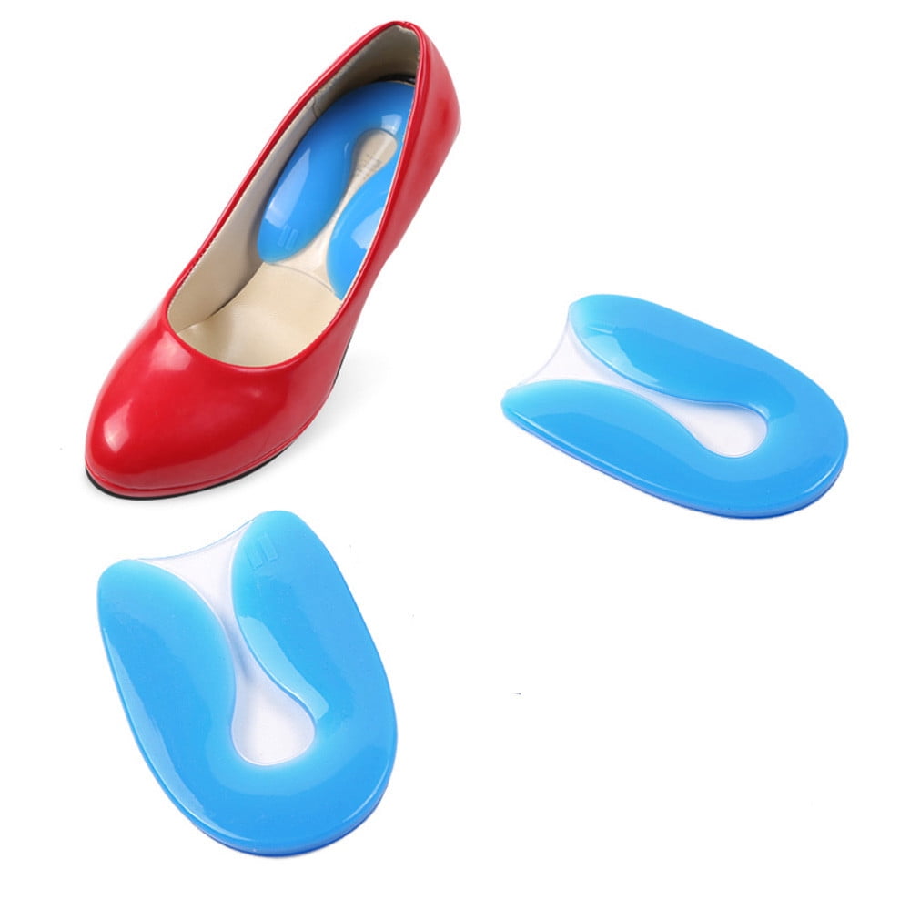 Jieluotekeji GEL Heel Cups Cushions Insoles for Plantar Fasciitis Heel