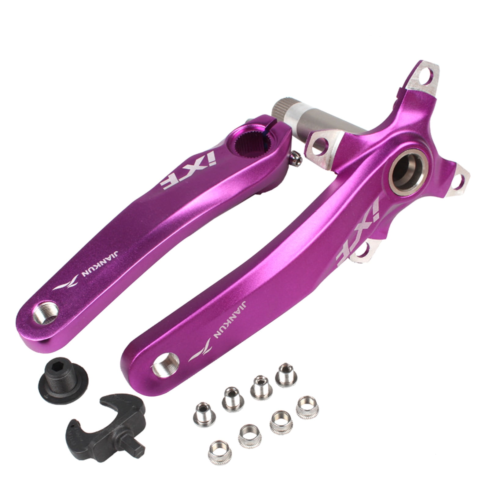 Jienlioq Mountain Bike Hollow Onepiece Crank IXF Modified Single
