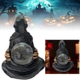 thumbnail image 1 of Jienlioq Suriel Gothic Bookshelf Decor – Glowing Balls & Bizarre Fibers Horror Sculpture, Mysterious Resin Art for Dark Academia, Witchy Home Decor (20cm), 1 of 7