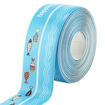 Jierger 1 Roll Caulking Strip for Bathtub Grout Tape Caulking Tape Decorative Trim for Kitchen Bathroom Shower and Wall Trim Bath & Kitchen Caulk Tape Sealant Strip 1.49x126inches