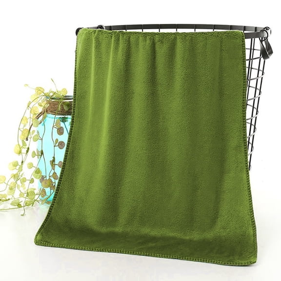 Jierger 11.81x 27.55" Hand Towels for Bathroom Bathing Towel Shower Absorbent Superfine Fiber Soft Comfortable Bath Towel