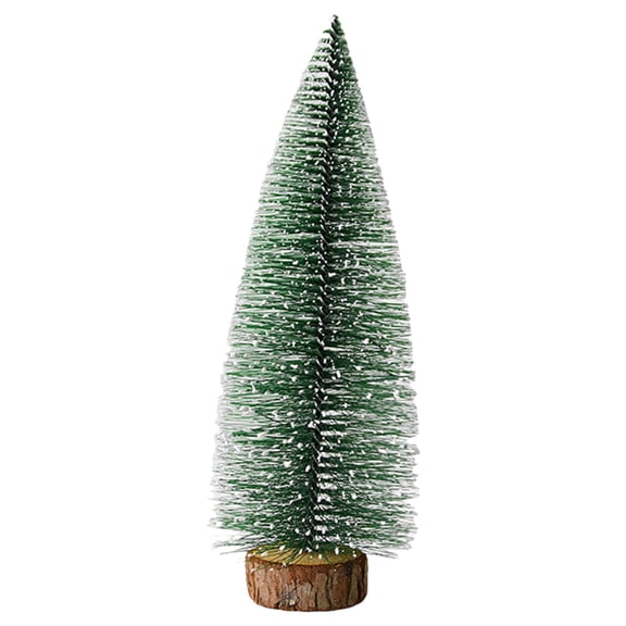 Jierger 1pc Artificial Christmas Decorations Christmas Trees Tree With And Wood Base For Xmas Holiday Home Tabletop Decor for Christmas Decor Xmas Party Home Table Decorations