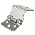 thumbnail image 1 of Jierger 2 Pcs 90 Stainless Steel Hasp and Staple Gate Door Lock for Padlock Durable Gate Door Lock Assembly for Secure Padlock Use, 1 of 5