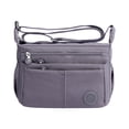 thumbnail image 1 of Jierger 2024 Nylon Cloth Bag One Shoulder Bag Lightweight tote Bag Large Capacity Bag Multi Pockets Large Capacity 𝑾𝒂𝒕𝒆𝒓𝒑𝒓𝒐𝒐𝒇 Casual Messenger Bag, 1 of 8