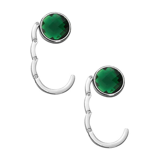 Jierger 2PCS Purse Hook for Table Handbag Hangers Bag Hooks for Tables for Desk Heavy Duty Floding Bag Holder Made of high-Strength Alloy Materials Hanger Various Heavy Items Foldable