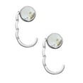 thumbnail image 1 of Jierger 2PCS Purse Hook for Table Handbag Hangers Bag Hooks for Tables for Desk Heavy Duty Floding Bag Holder Made of high-Strength Alloy Materials Hanger Various Heavy Items Foldable, 1 of 9