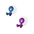 thumbnail image 1 of Jierger 2pcs Shower Razor Holder Suction Cup Vacuum Suction Razor Hanger for Shower Wall Suction Door Hooks for Towel Loofah Sponge Shower Razor Hooks for Bathroom Removable Waterproof, 1 of 8