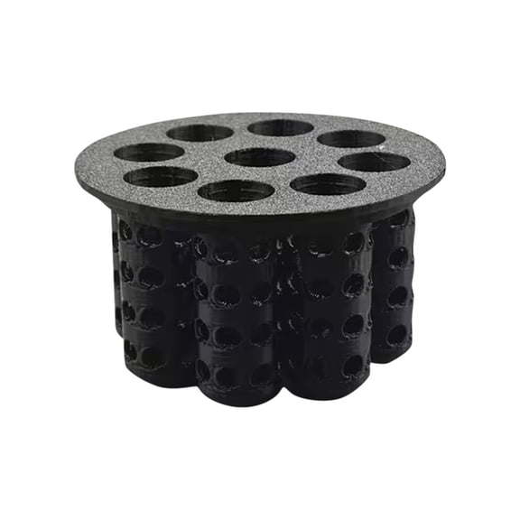 Jierger 3D Printed Seven Hole Seedling Pots, Gardening Flower Cultivation Nursery Pots, for Agricultural Planting Seedling Raising, Practical Garden Cultivation Tools