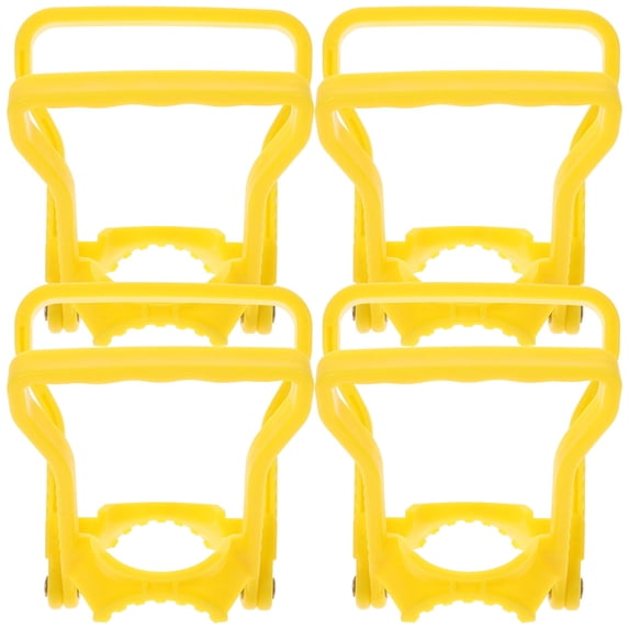 Jierger 4 PCS 5 Gallon Water Bottle Handles Bottle Rack Lifter Water Bottle Lifter with Handle Carrier Non-Slip Holder Lifter Heavy Duty Clip