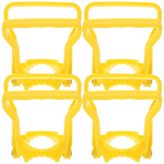 Jierger 4 PCS 5 Gallon Water Bottle Handles Bottle Rack Lifter Water Bottle Lifter with Handle Carrier Non-Slip Holder Lifter Heavy Duty Clip