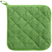 Jierger 7 X 7 Inches Pot Holders for Kitchen Heat Resistant Pot Holders Sets Oven Hot Pads Terry Cloth Pot Holders(Size: 18x18cm/7 X 7 inch)
