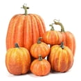 thumbnail image 1 of Jierger 7PCS Artificial Pumpkins White Pumpkins Assorted Pumpkins Large Pumpkins for Autumn Thanksgiving Halloween Seasonal Party Holiday Decoration, 1 of 9
