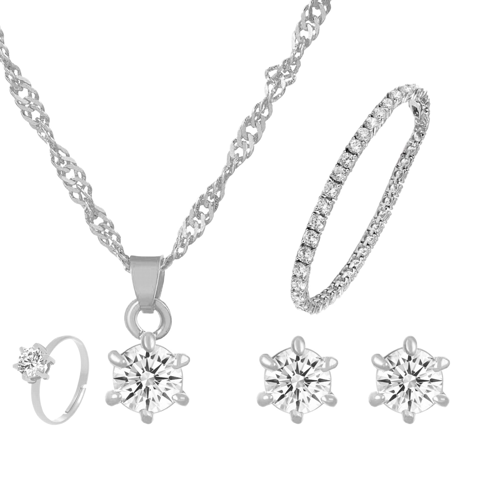 jierger-8pcs-bracelet-necklace-earrings-ring-set-gold-zirconia-pendant