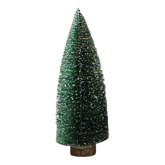 Jierger Christmas Trees Sisal Fiber with Coated Finish & Wooden Base Ideal for Holiday Home DIY Holiday Party Xmas Tree Home Decoration Christmas for Family Kids Friends