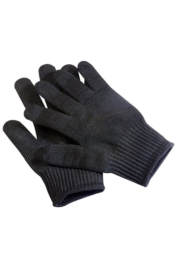 Clearance 1 Pair Anti Cutting Gloves Protective Gloves Five Anti Cutting Outdoor Hiking Gloves Thickened Anti Cutting Gloves for Chef Shucking Mandolin Butcher Meat Cutting