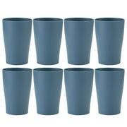 Jierger Clearance 8pcs Plastic Cups Gargle Cups Cold Water Cups Children's Tableware Cups Set Wash Cups, Unbreakable Drinking Cups, Dishwasher Safe Kids Cups, Small Water Cups for Kitchen