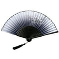 thumbnail image 1 of Jierger Clearance Folding Fans Handheld Fans Bamboo Fans Women's Hollowed Bamboo Hand Holding Fan for Festivals/Wedding Decor, Portable Gift for Performances & Cultural Events, 1 of 5
