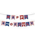 thumbnail image 1 of Jierger Clearance Fourth of July Decorations Hanging Shiny Decorations Patriotic Party Decor Independence Day Hanging for July Fourth Independence Labor, 1 of 7