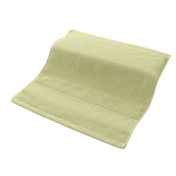 Jierger Cotton Turkish Washcloths for Bathroom Plain Household Cotton Square Towel Soft Absorbent Face Towel Textile for Body, White Wash Cloths