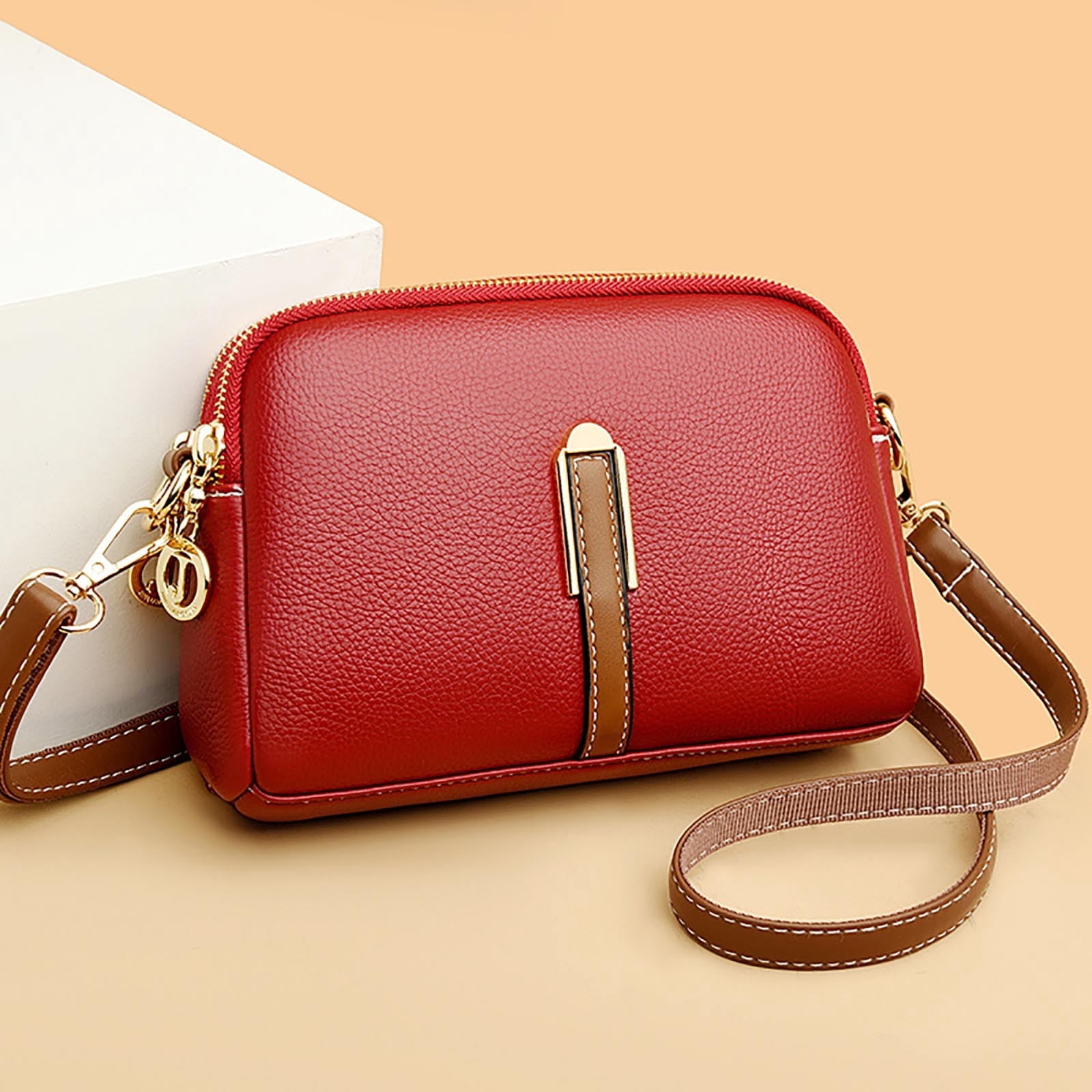 Jierger Crossbody Purses for Women Casual Adjustable Strap Ladies Shoulder Bag for Women Shoulder Purses and Handbags for Men Women Outdoor Travel Work