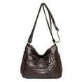 thumbnail image 1 of Jierger Crossbody Purses for Women Casual Adjustable Strap Shoulder Bag Ladies Leather Bag for Women Shoulder Purses and Handbags for Men Women Outdoor Travel Work, 1 of 2