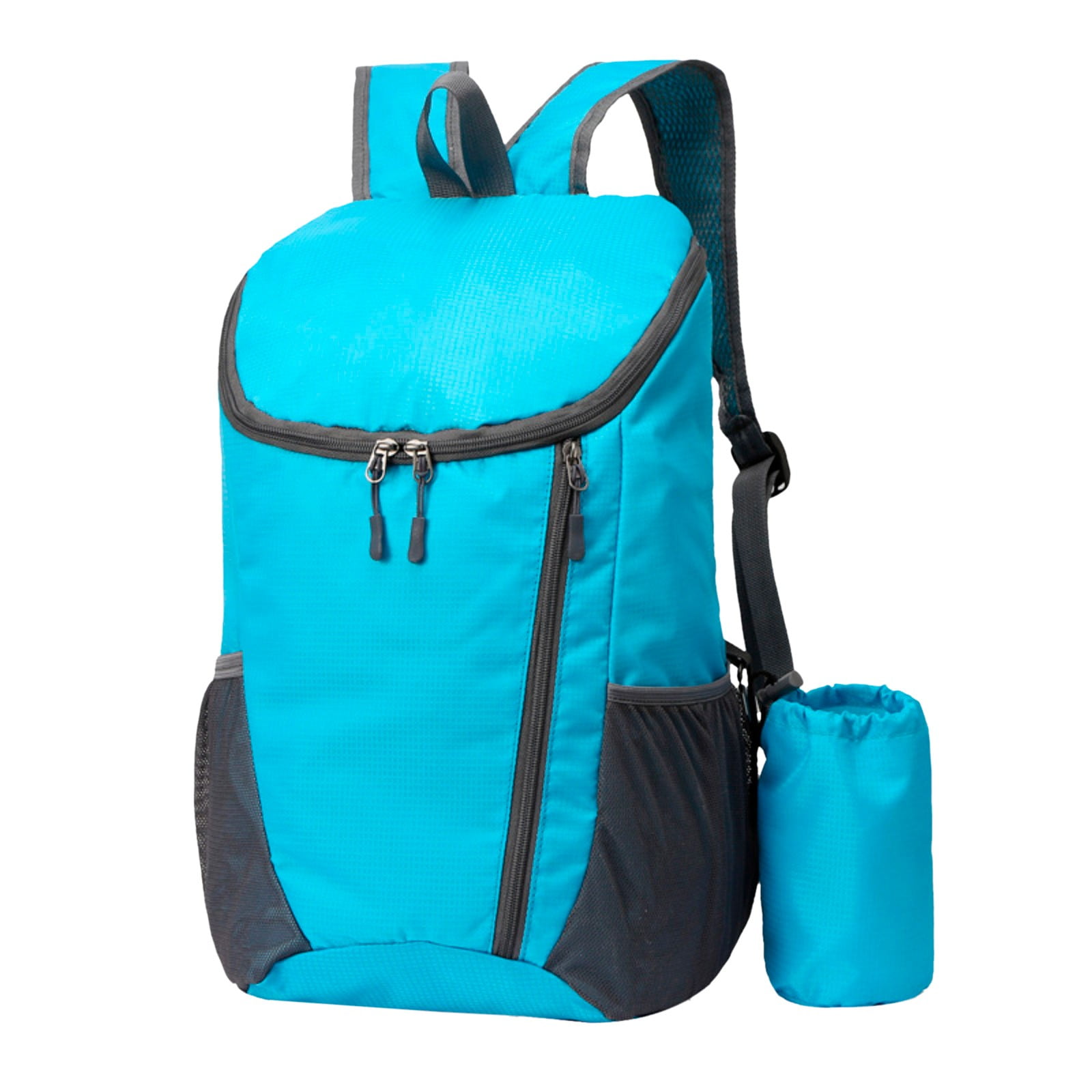 Trail Maker 17”L Multi-Pocket Backpack, Dual Zipper, Teal
