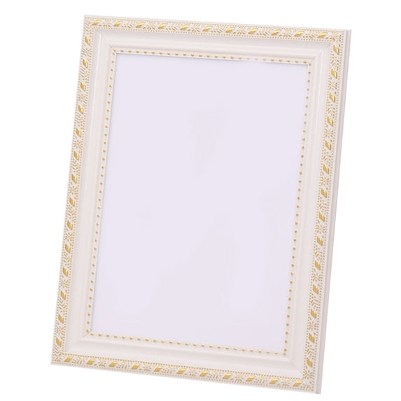 Jierger European Style Retro Photo Frame with Back Hanging Hook, Vintage Tabletop Picture Frame for Home Decor, Classic Design for Family Photos, Friends Gifts & Room Decoration