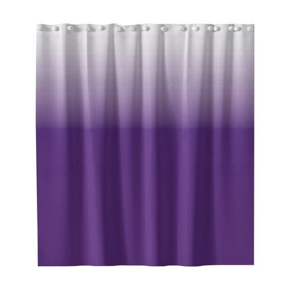 Jierger Fabric Shower Curtain Grey Gradual Water Shower Curtain for Bathroom Decor Accessories Set with Hooks for Bathroom Gradual Color Design Modern Neutral Shower Curtain Set 70" W x 72" L