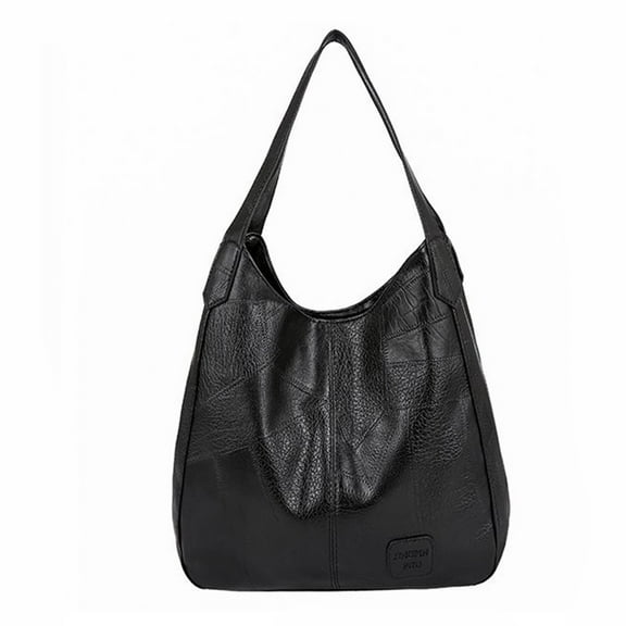 Jierger Fashion Women's Bag Soft Leather Shoulder Bag Multi-Function Large Hand Bag for Women Shoulder Purses and Handbags for Men Women Outdoor Travel Work