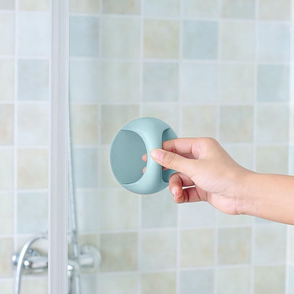 Jierger Non Perfor ated Door Handles Window Drawers Stick Type Wardrobe Handle Balcony Glass Push Pull Wooden Door Handles To Assist Self Adhesive Balcony Door Handle