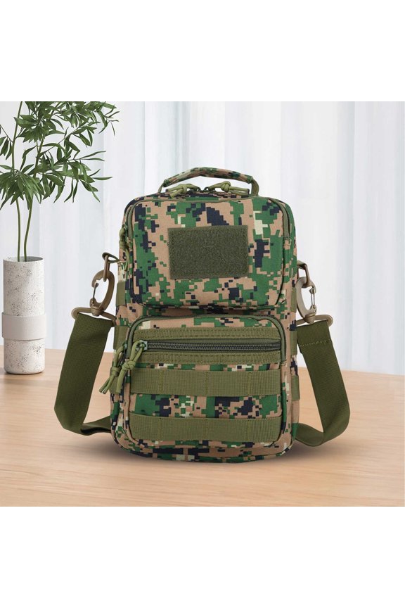 Outdoor Activities Single Shoulder Crossbody Bag Outdoor Mountaineering Small Bag Portable Leisure Fashion Bag College School Computer Bag Gift for Men & Women