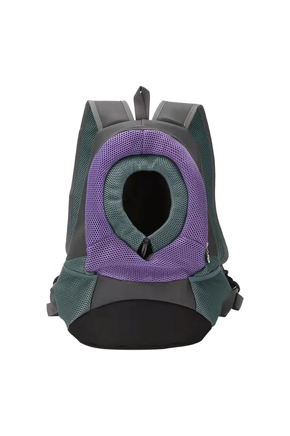 Pet Backpack Strap Foldable Mesh Dog Shoulder Bag Cat Chest Bag for Medium Large Cats, and Small Dogs, Dog Backpack Carrier for Travel Hiking