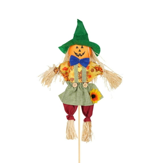 Jierger Pumpkin Fall Decoration Halloween Decoration for Garden School Yard Thanksgiving Decoration for Thanksgiving Autumn Party Outdoor Lawn Garden Decorations（40cm/15.7IN）