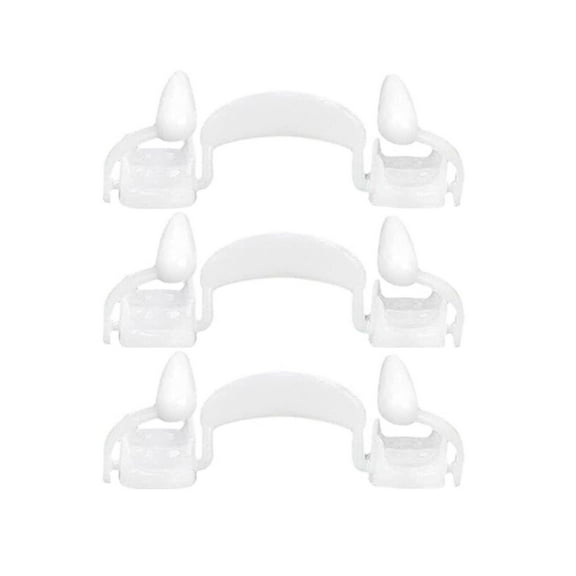 Jierger Retractable Realistic 2024 New Reusable Teeth Braces Halloween Party Dress Up Props Teeth for Halloween Carnival Parties for Halloween Birthday Christmas Party Decorations