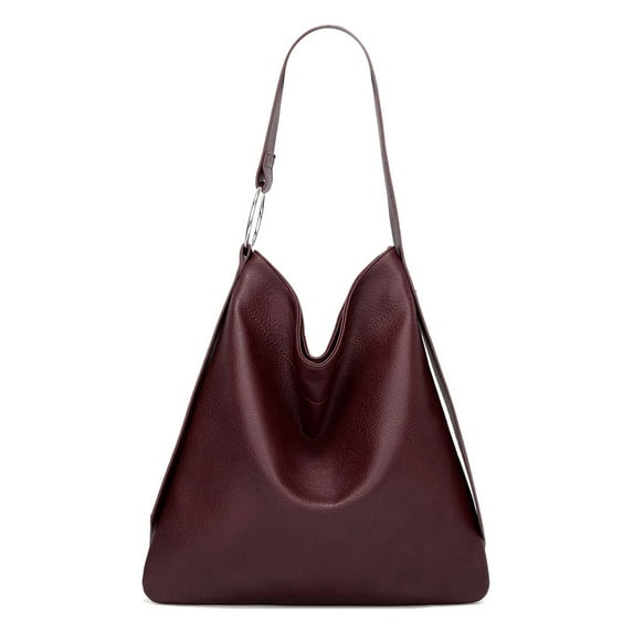 Jierger Soft Leather Purses and Handbags Bags for Women Large Shoulder Bag for Women Shoulder Purses and Handbags for Men Women Outdoor Travel Work