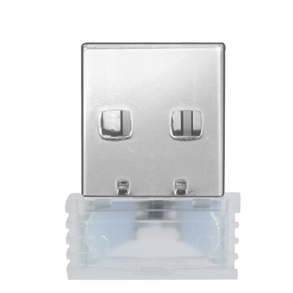 Jierger USB Multi-color Portable LED Light Car Interior Light Neon Atmosphere Light Mini LED Night Light, Plug-in USB Interface Trunk Ambient Lighting Kit, Universal Interior Accessories