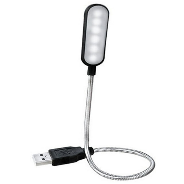 Jierger Usb Night Light Laptop Portable Light Led Home Book Light Eye Protection Lamp Look At The Book Reading Light Study Desk Lamps for Bedroom and Office Home Lighting