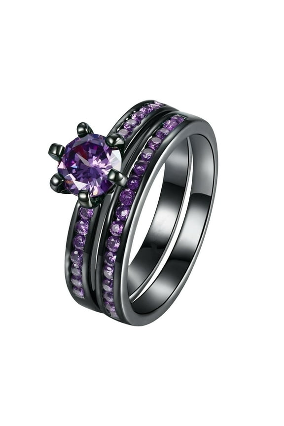 Women Finger Rings Gift Alloy Ring Wedding Zircon Size Colorful Jewelry Rings, Valentines Gifts for Boy-friend Girl-friend Best Friends Men Women Lover Him Her