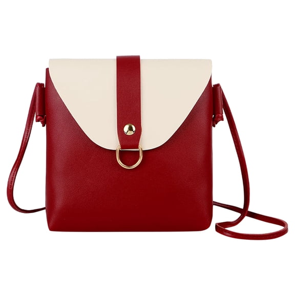 Jierger Women Shoulder Bag Fashion Simple Solid Soft Buckle Strap Practical Messenger Bag for Women Shoulder Purses and Handbags for Men Women Outdoor Travel Work