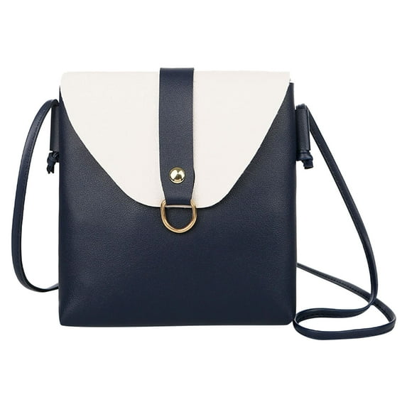 Jierger Women Shoulder Bag Fashion Simple Solid Soft Buckle Strap Practical Messenger Bag for Women Shoulder Purses and Handbags for Men Women Outdoor Travel Work