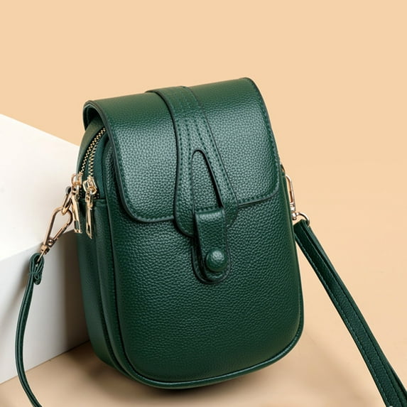 Jierger Women Vertical Single Shoulder Messenger Bag Pattern Mobile Phone Bag Female Crossbody Bag for Women Shoulder Purses and Handbags for Men Women Outdoor Travel Work