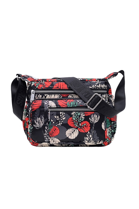 Women's Bag Nylon Printed One Shoulder Messenger Bag Casual Mother Bag Large Capacity πΎπππππππππ Women's Messenger Bag Canvas Bag