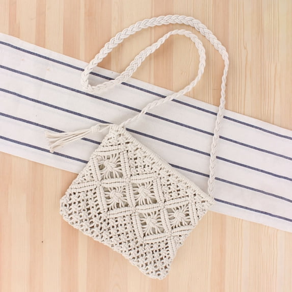 Jierger Women’s Handwoven Crossbody Purse Summer Beach Clutch Purses Woven Handmade Shoulder for Women Shoulder Purses and Handbags for Men Women Outdoor Travel Work