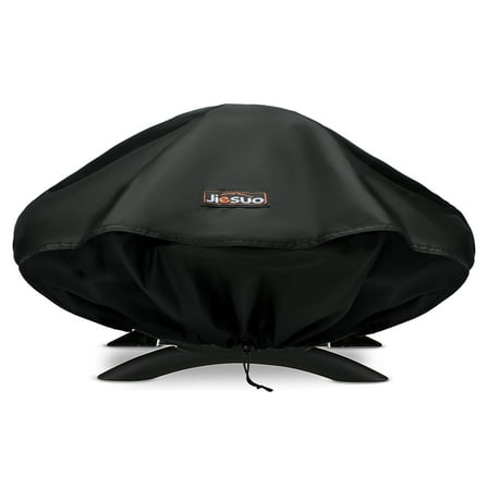 Jiesuo Grill Cover for Weber Q Series Grills, Grill Cover for Weber Q1200, Q1000 and Q100 Series Portable Grill Cover
