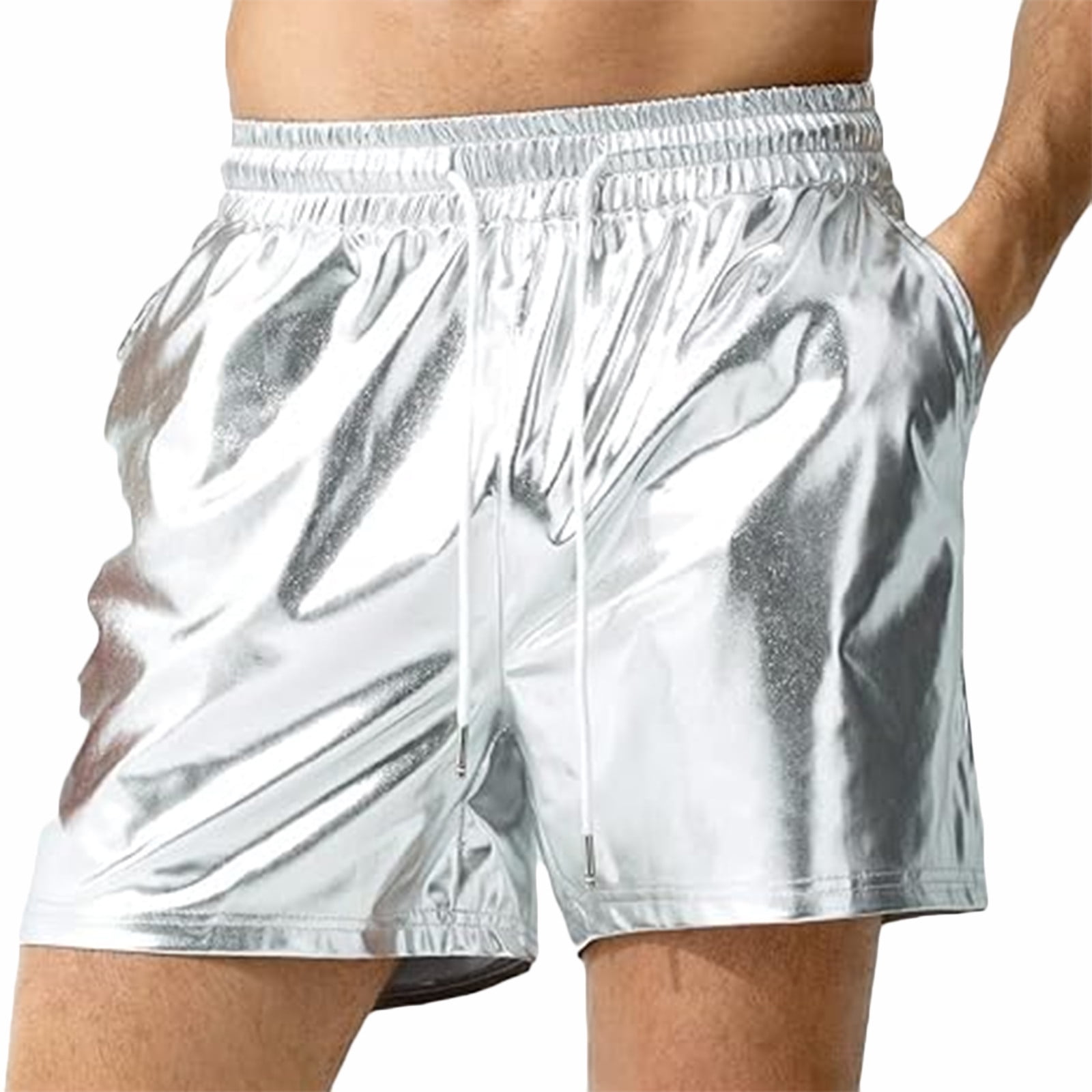 Jieuogg Gym Workout Shorts for Men 7 Inch Athletic Shorts 2 Pack