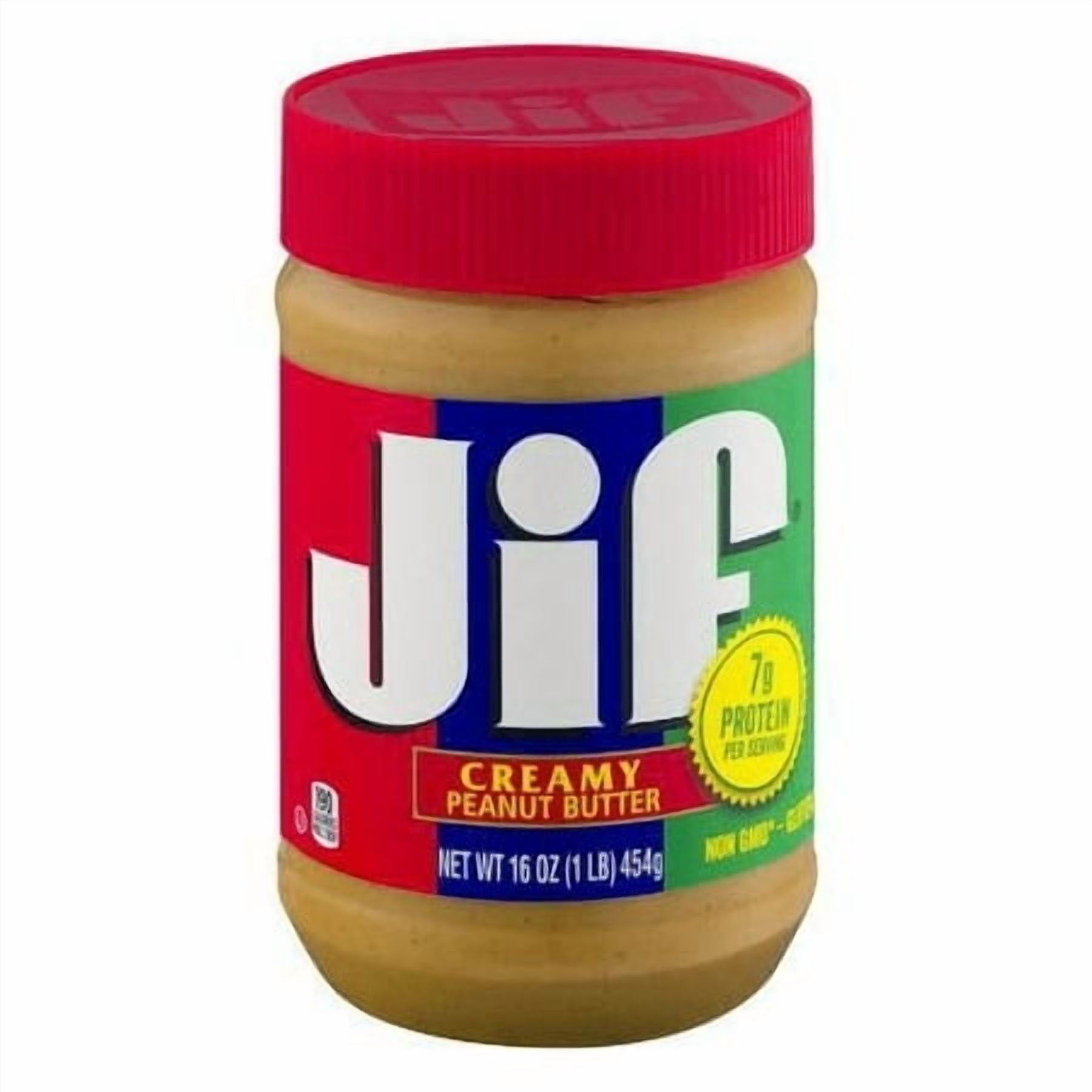 Jif 16 oz Creamy Peanut Butter (Pack of 48)
