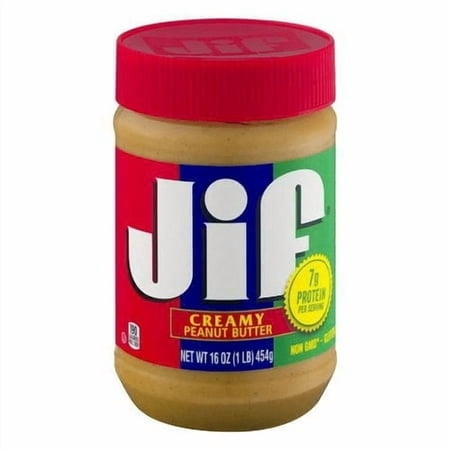 Jif 16 Oz Creamy Peanut Butter (Pack of 48)