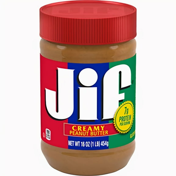 Jif 16 oz Creamy Peanut Butter (Pack of 5)